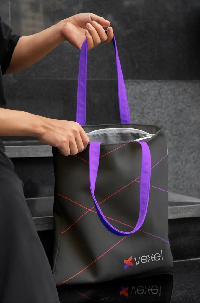 Ecobag com a marca Vexel